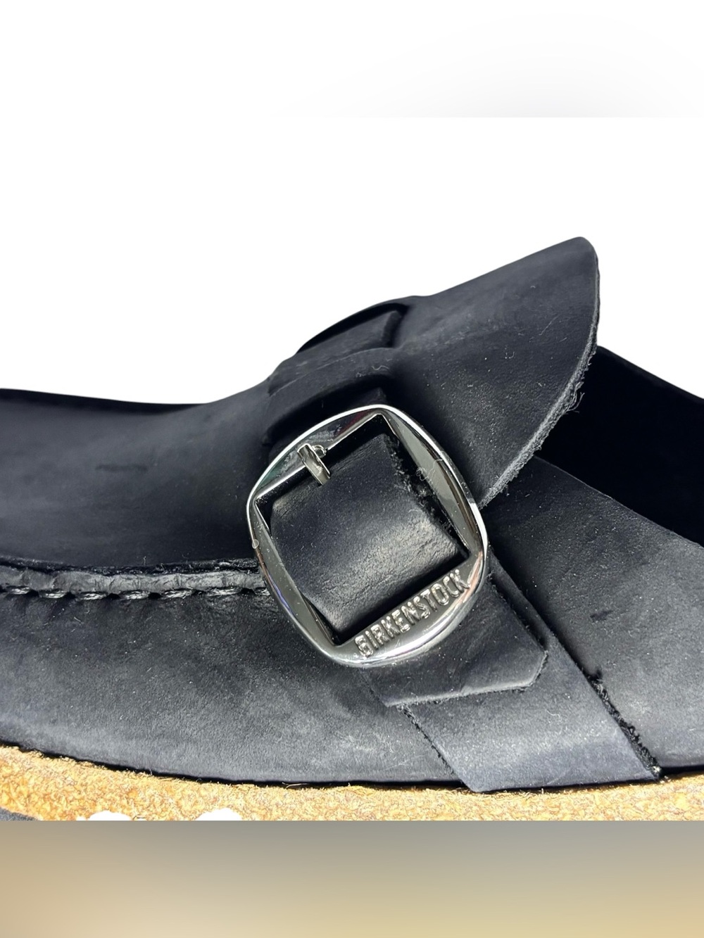 NWOT Birkenstock Black Buckley Clog Size 41 EU or 10/10.5 US - Picture 9 of 11